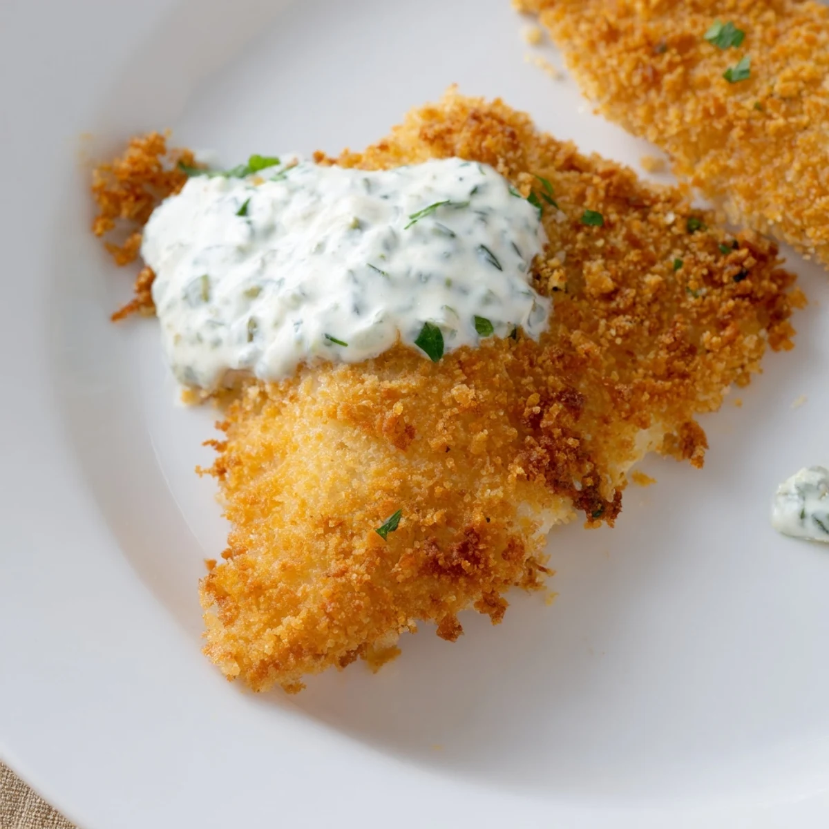 The iconic Fish Fry platter with golden fillets, zesty tartar sauce, and fresh lemon wedges, perfect alongside fries or coleslaw.