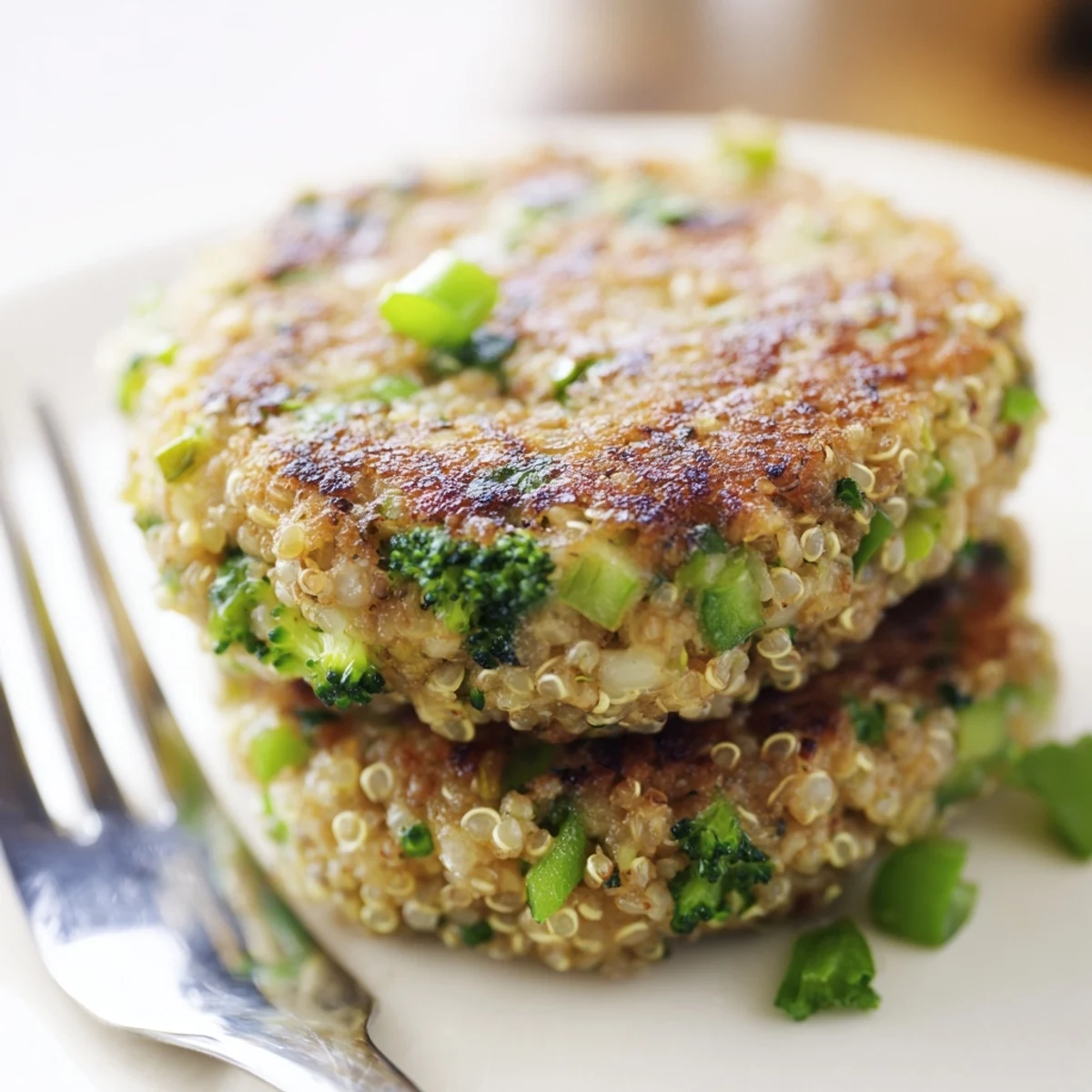 Juicy homemade turkey broccoli quinoa patties served with creamy yogurt sauce and avocado slices