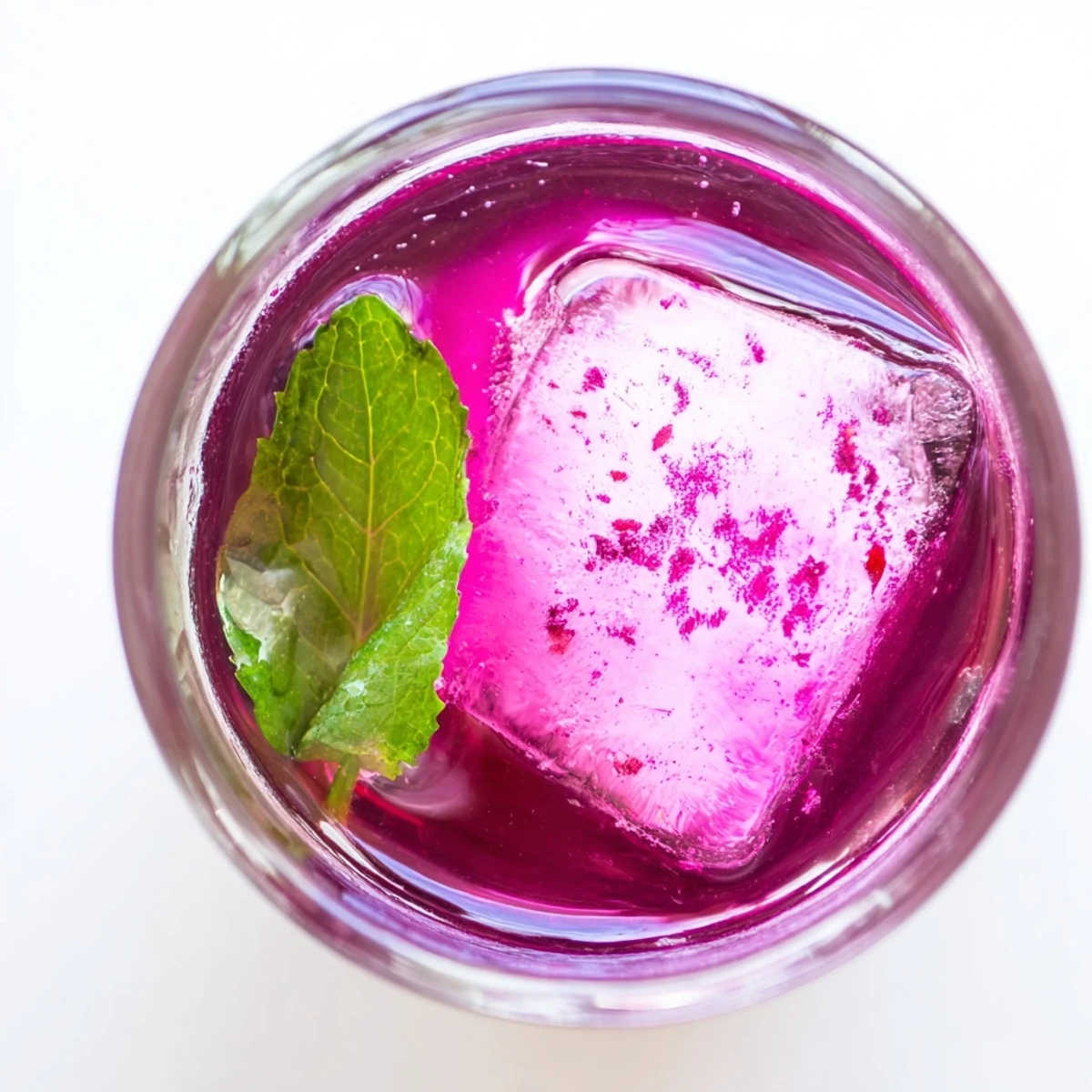 Vibrant purple grape agua fresca served in glasses with lime wedges