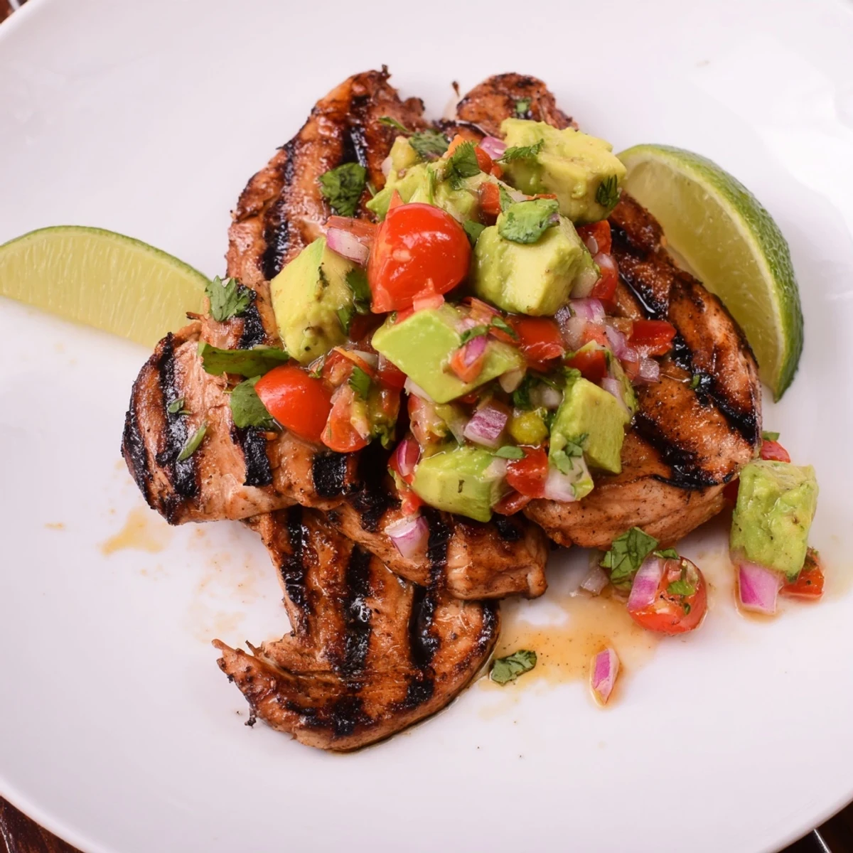 Fiesta Lime Chicken with Avocado
