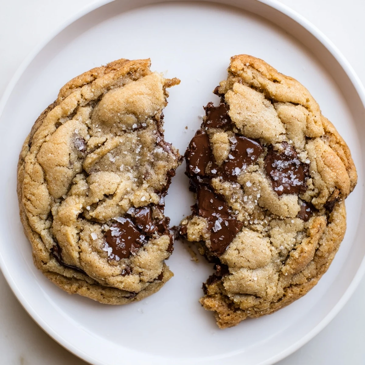 Warm Brown Butter Chocolate Chip Cookies Recipe with golden edges and nutty aroma