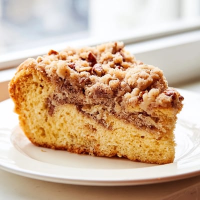 Cinnamon Pecan Crunch Cake